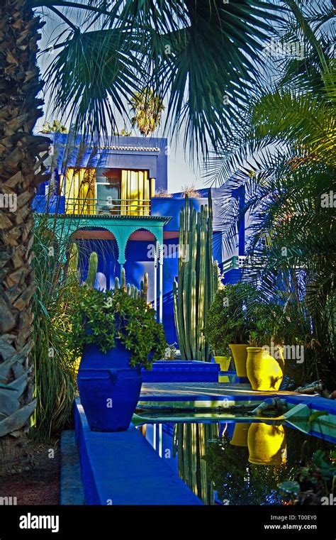 villa de yves saint laurent|yves saint laurent garden morocco.